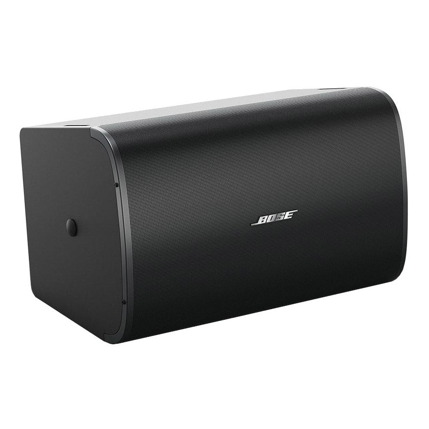 Bose DesignMax DM10S-Sub Surface-Mount Subwoofer Black subwoofer - angled view