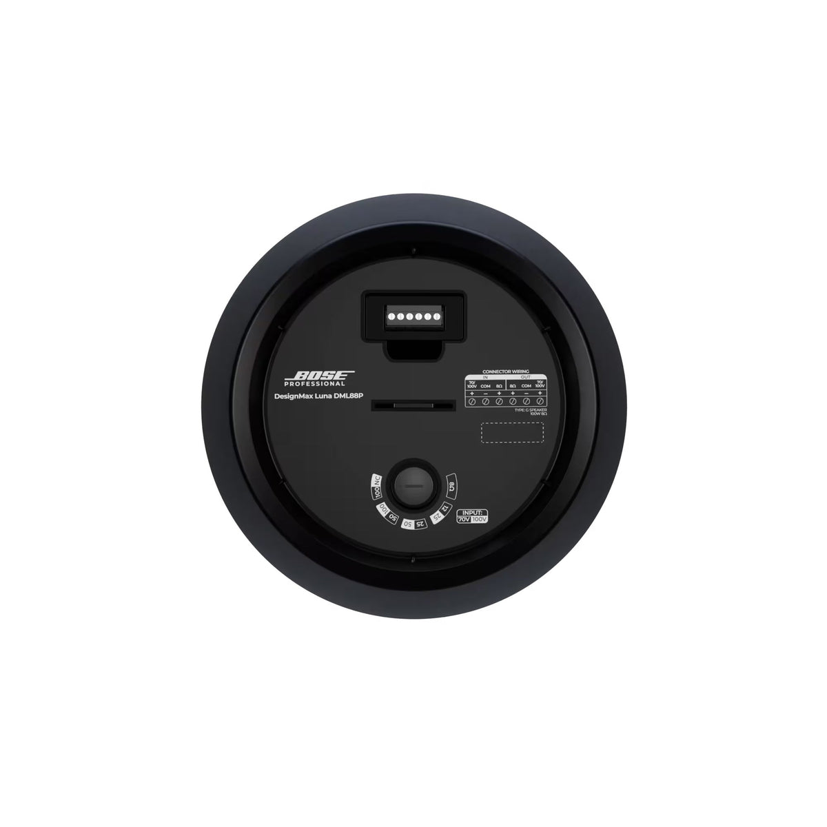 Bose DesignMax Luna DML88P Black loudspeaker - front view (2 of 2)