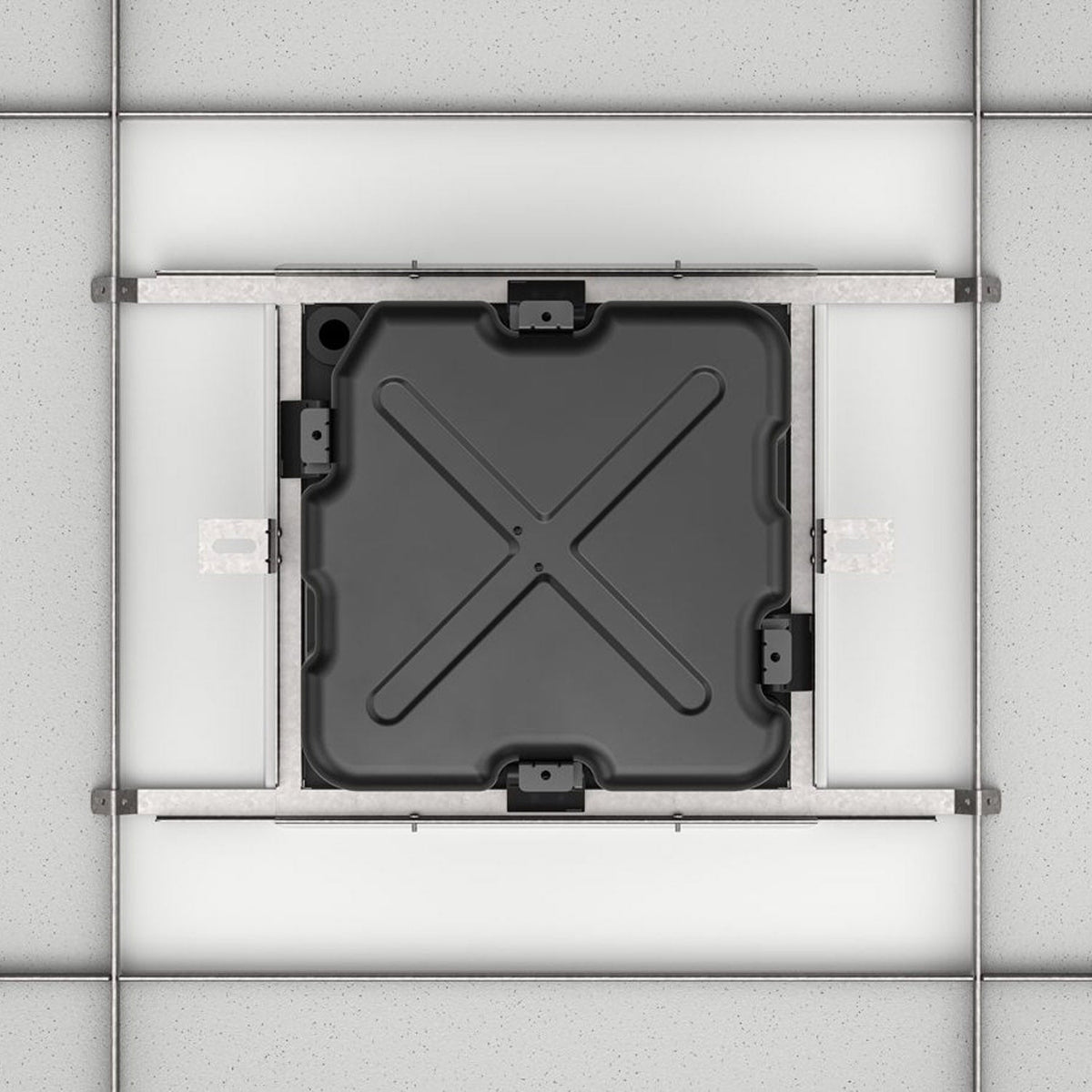 Bose EMCT EdgeMax Ceiling Tile White mounting accessory - rear view
