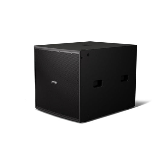 Bose ShowTime STS118E Black subwoofer - angled view (1 of 2)
