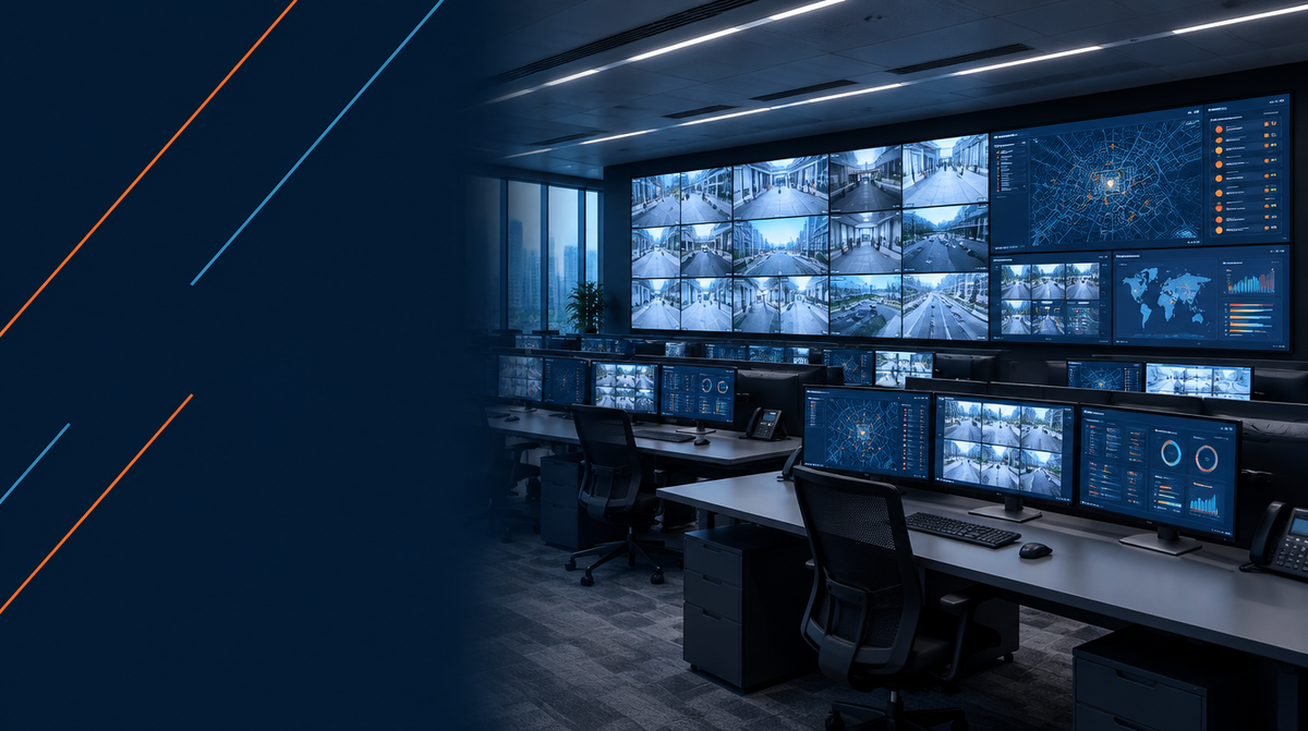Security Operations Center AV Solutions hero banner — SOC AV for Corporate AV's professional AV integration services across India