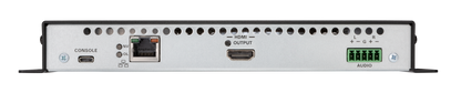 Crestron DM-NVX-D30 front panel with status indicators