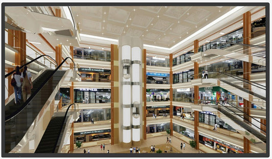 Dahua LDH65-HAI400K 65 Inch Wall-Mounted Digital Signage - front view