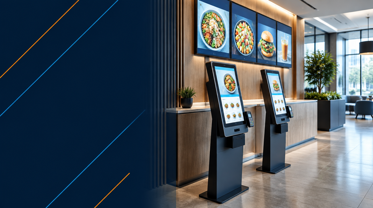 Interactive Kiosk Solutions in India hero banner — Interactive Kiosks for Corporate AV's professional AV integration services across India