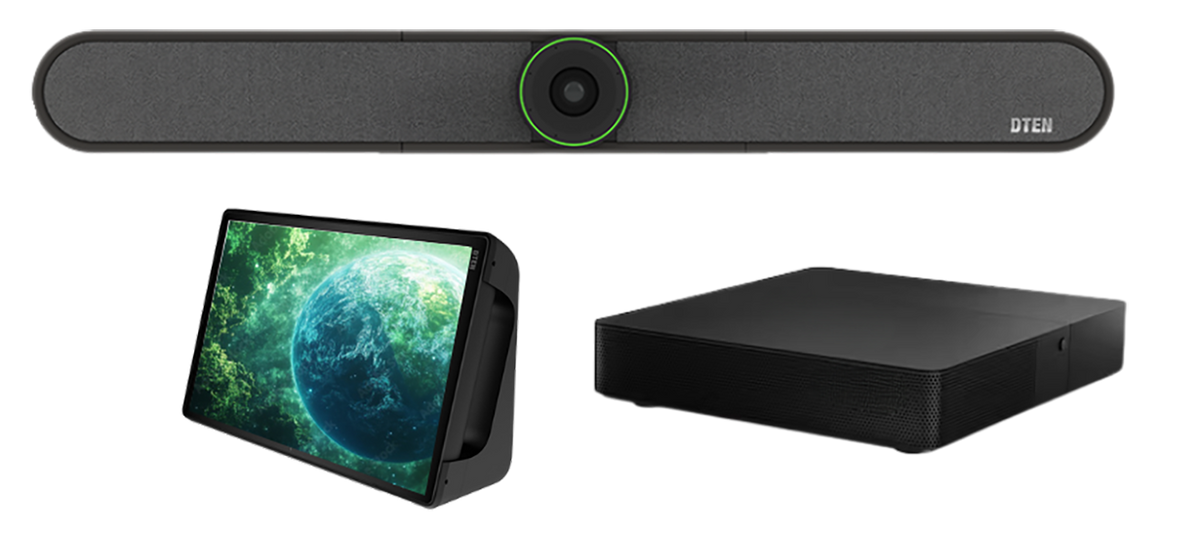 DTEN Bar Connect BYOD video bar with built-in compute - front view
