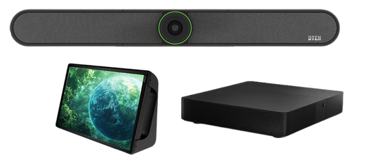 DTEN Bar Connect BYOD video bar with built-in compute - front view