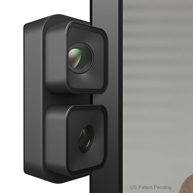 DTEN Vue Pro 4K multi-lens eye-level camera system for DTEN D7X boards - view 2