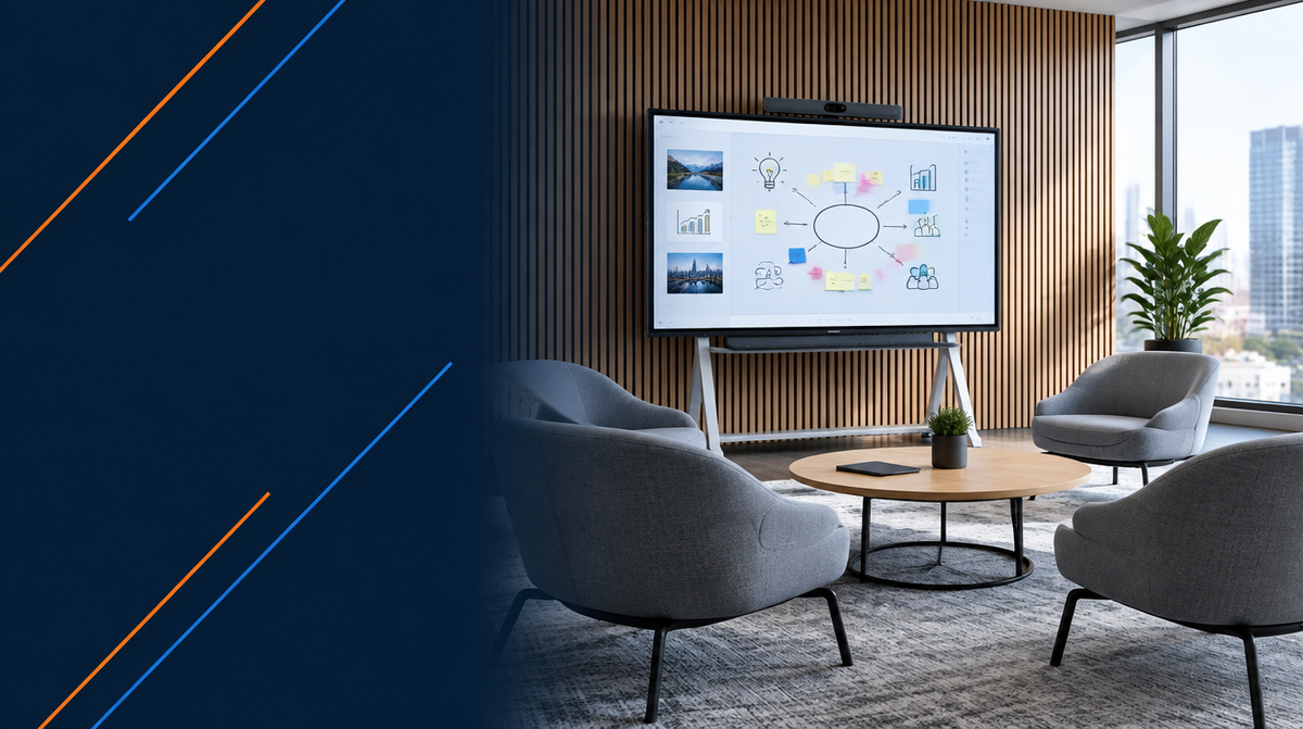 Interactive Collaboration Solutions in India hero banner — Interactive Collaboration for Corporate AV's professional AV integration services across India