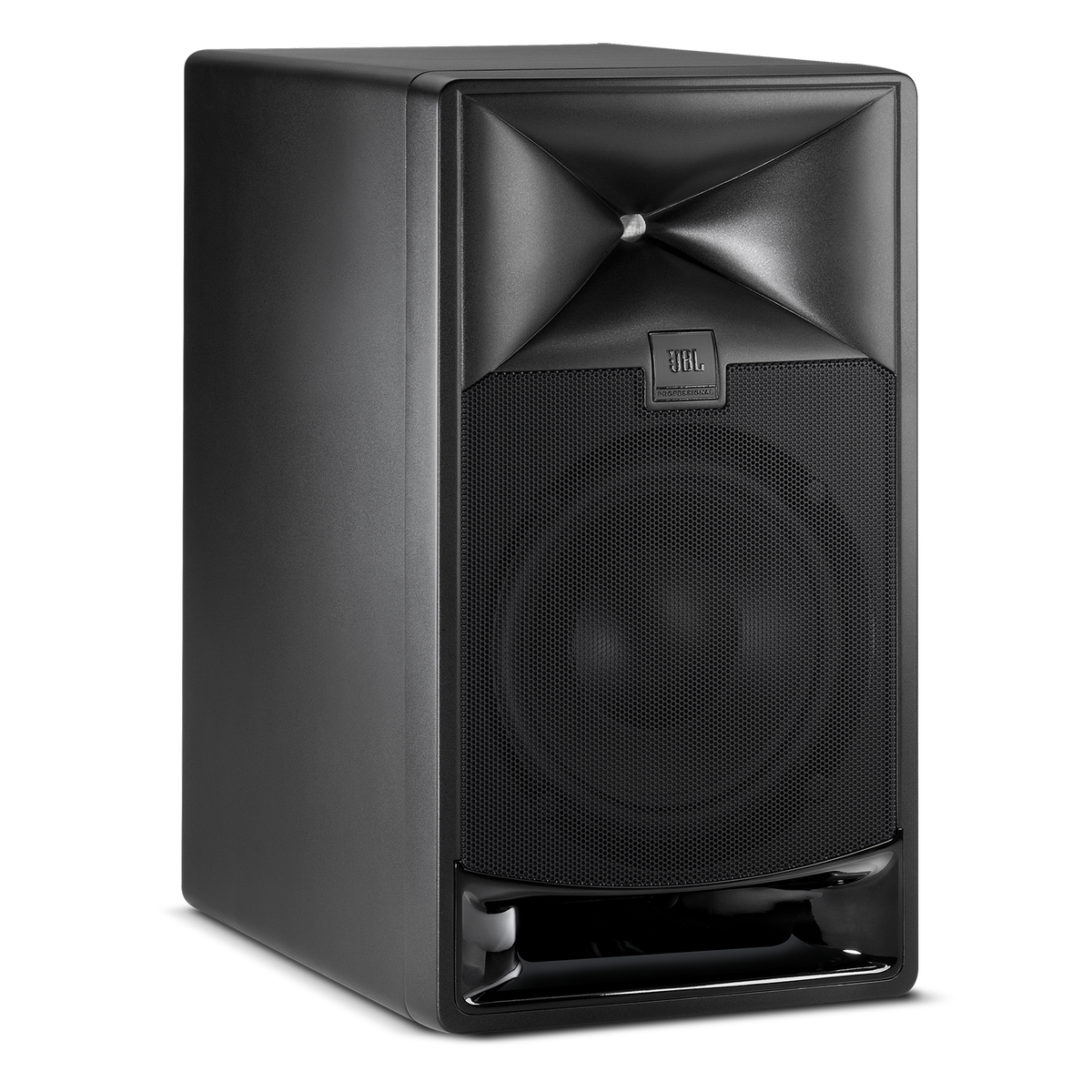 JBL 708i passive 8-inch master reference monitor - angled view