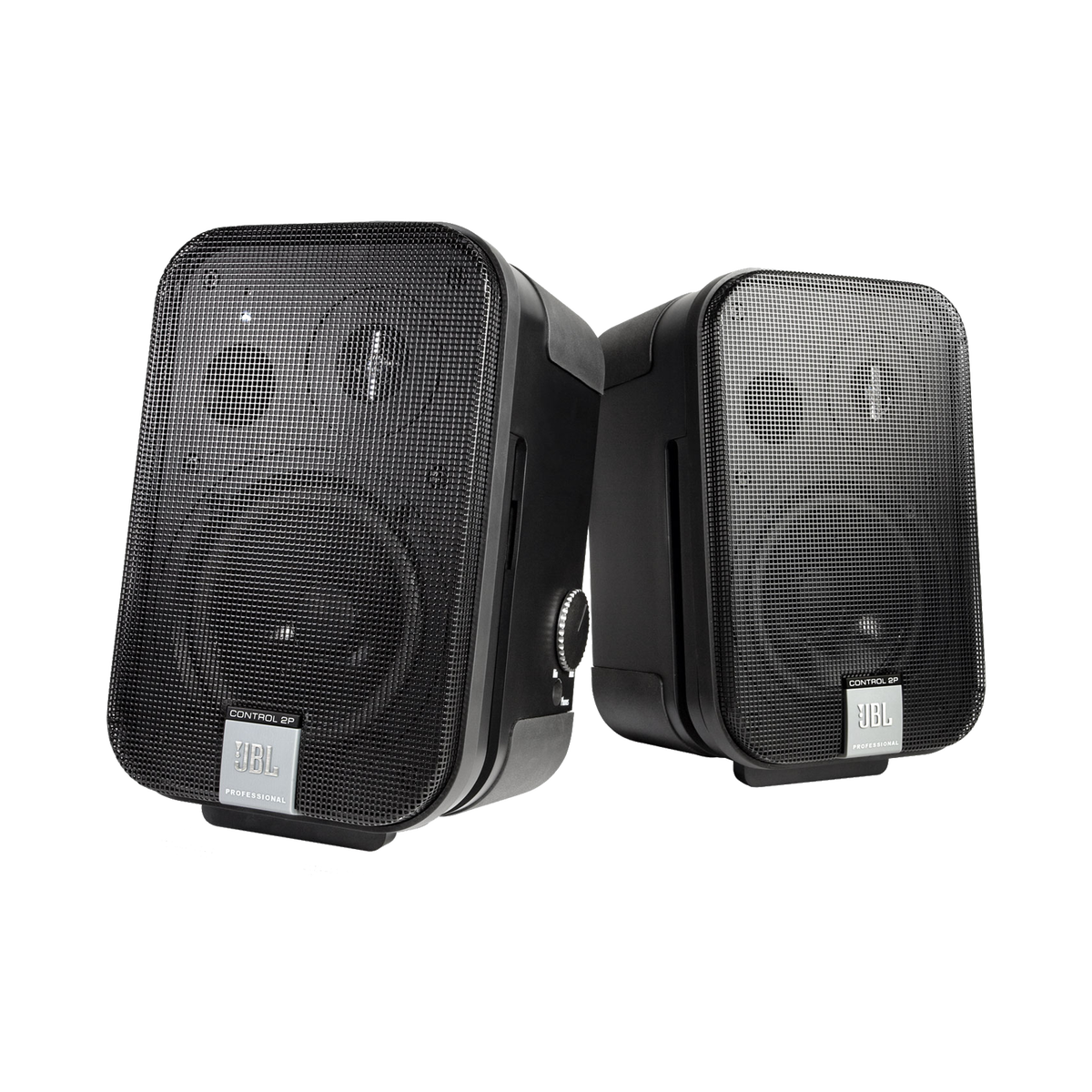 JBL Control 2P (Stereo Pair) compact powered reference monitor system (stereo pair) - front view