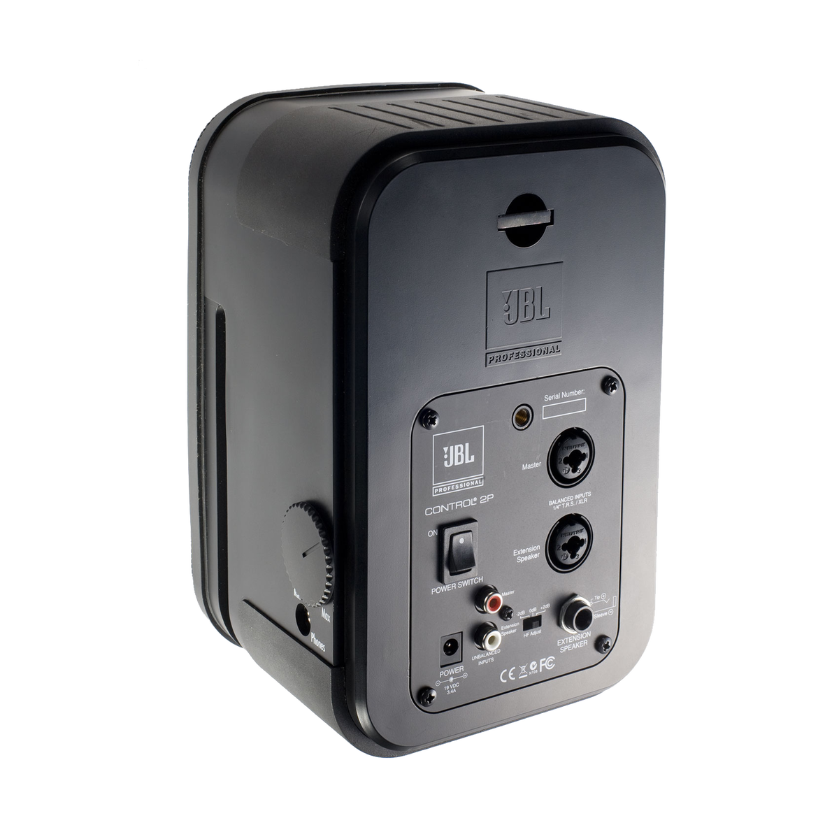 JBL Control 2PM (Host Only) compact powered reference monitor (host unit only) - view 2