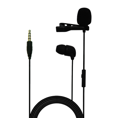 JBL CSLM30 clip-on omnidirectional lavalier microphone - front view