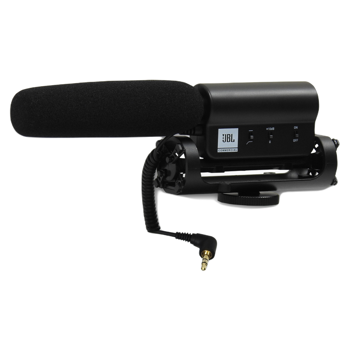 JBL CSSG10 on-camera shotgun microphone - front view