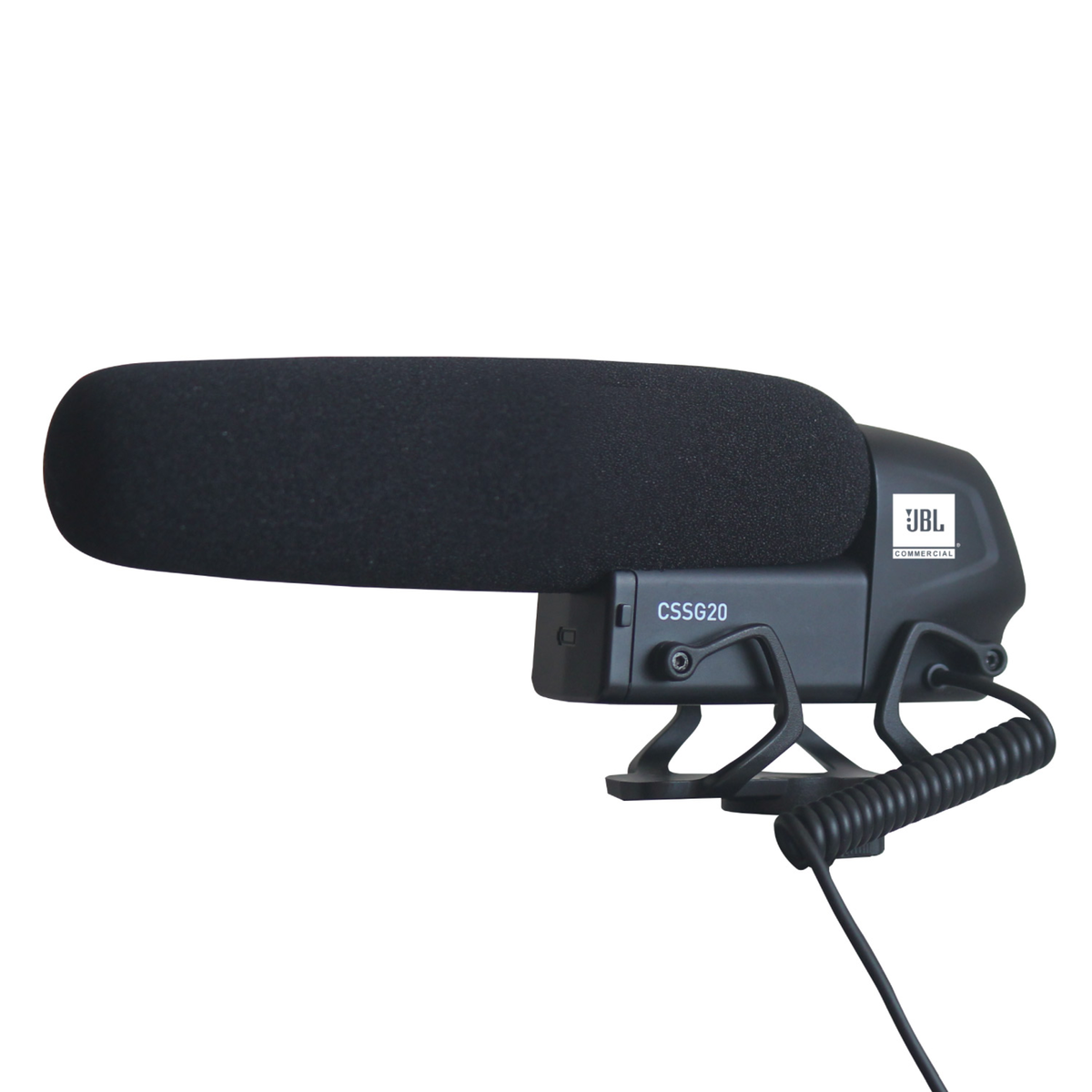 JBL CSSG20 on-camera shotgun microphone - front view