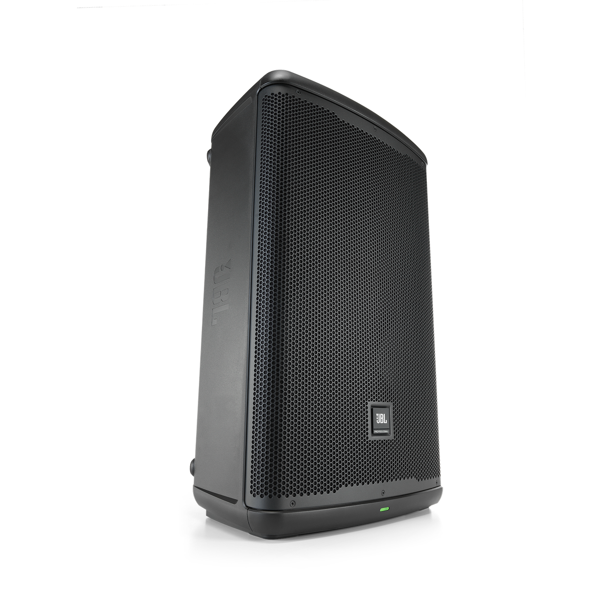 JBL EON715 (220V) powered 15-inch PA loudspeaker - angled view