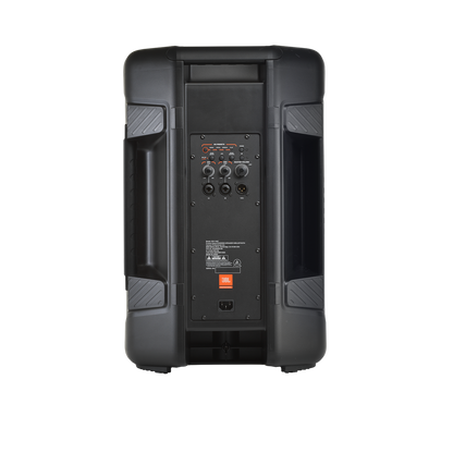 JBL IRX112BT (220V) powered 12-inch portable PA loudspeaker with Bluetooth - rear view