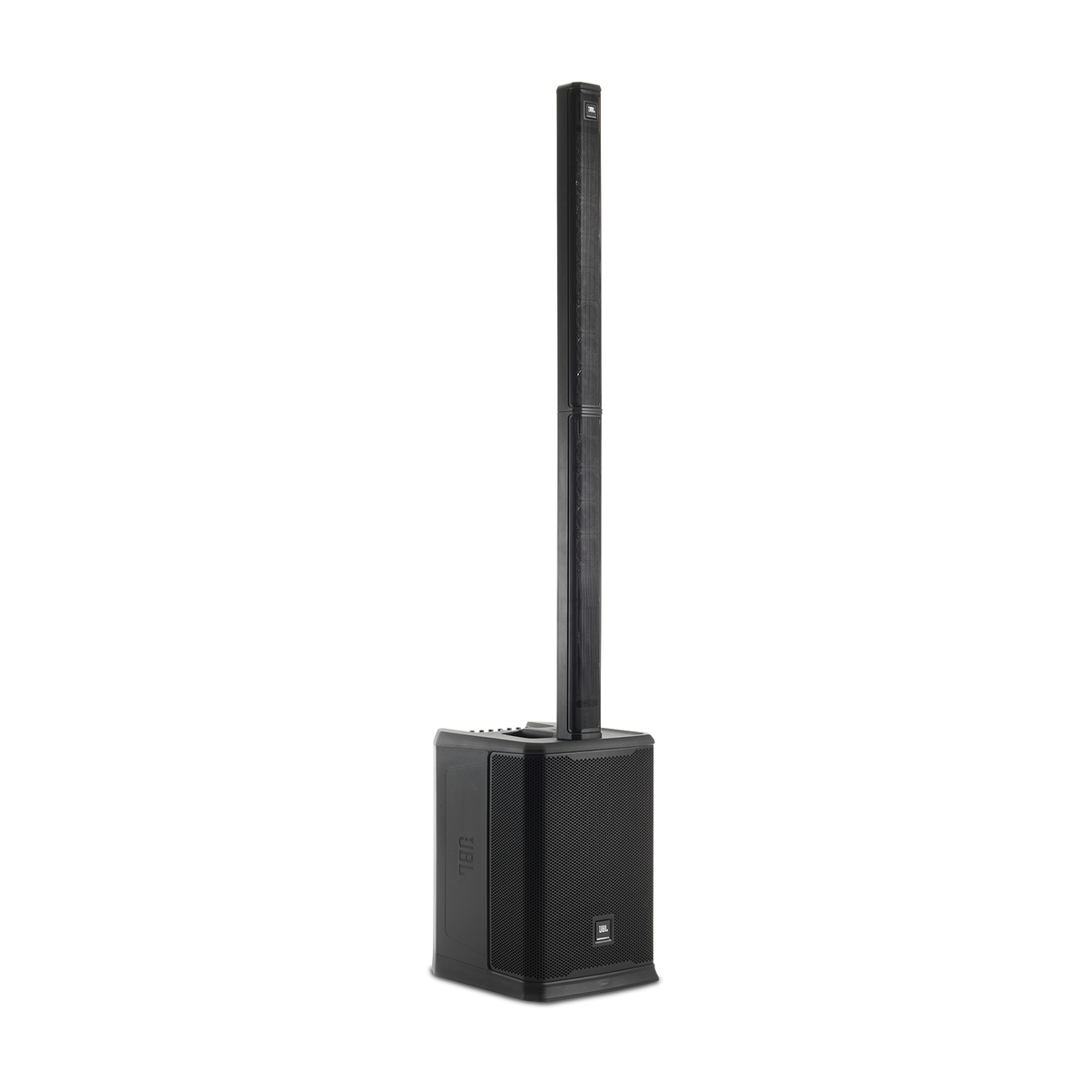 JBL PRX ONE all-in-one powered column PA system - angled view