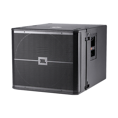 JBL VRX918SP powered 18-inch flying subwoofer - front view