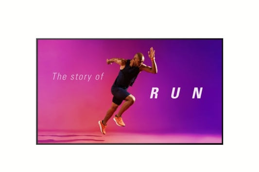 LG 110UM5K: 110 Inch 4K UHD Commercial Display - front view
