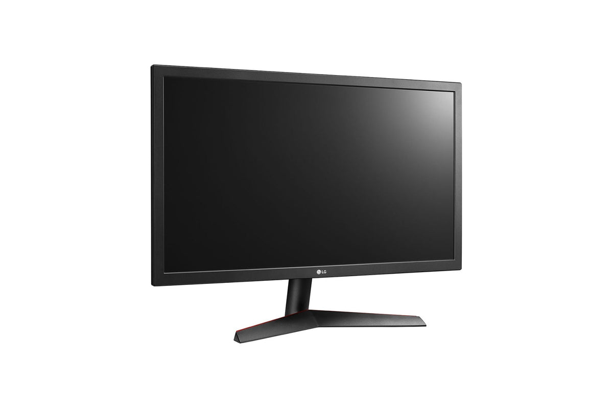 LG 24GL600F-B: 24 Inch UltraGear Full HD 144Hz Gaming Monitor - angled view (2 of 3)