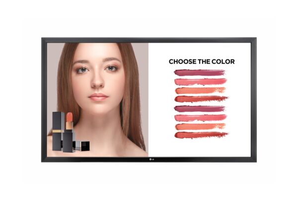 LG 43TA3E: 43 Inch Interactive Display - front view with on-screen content