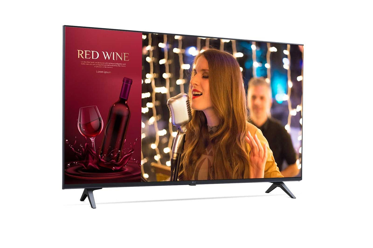 LG 43UR640S: 43 Inch UHD TV Signage Display - angled view (3 of 3)