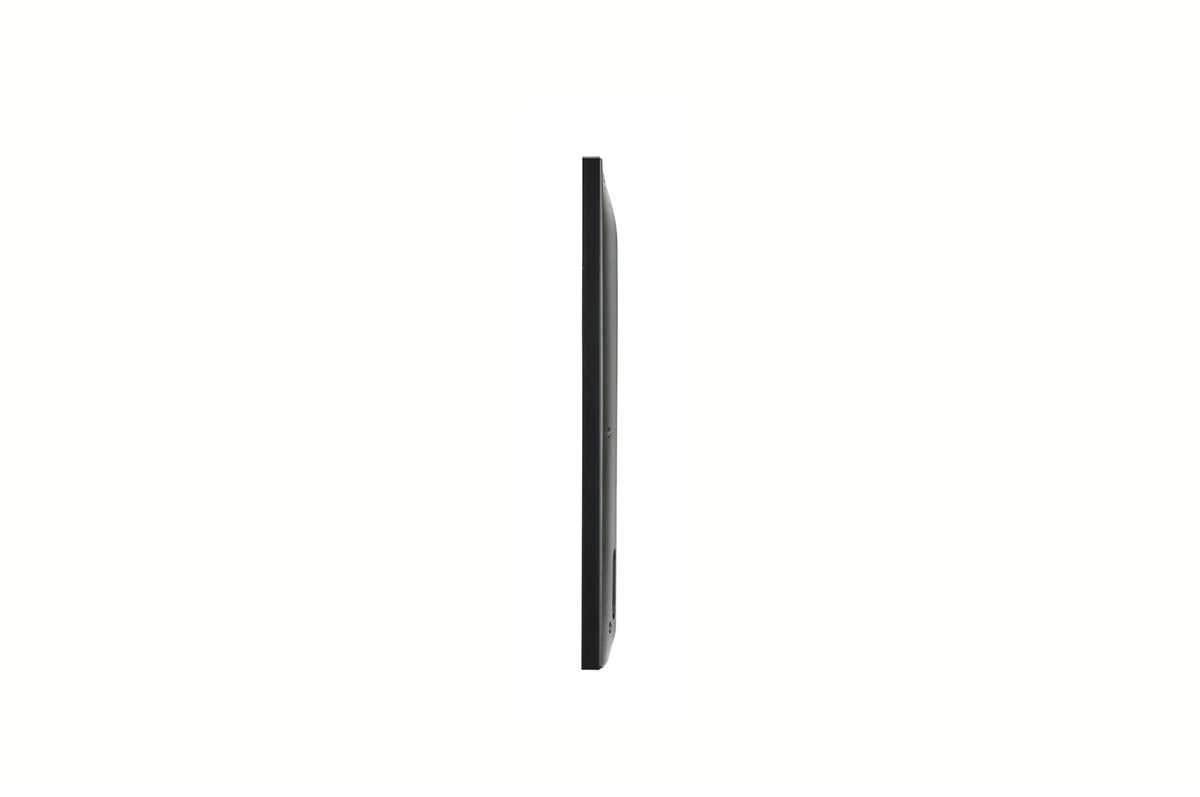 LG 49UH5F-H: 49 Inch Non-Glare UHD Signage Display with 30 Degree Tilt - side profile view (1 of 2)