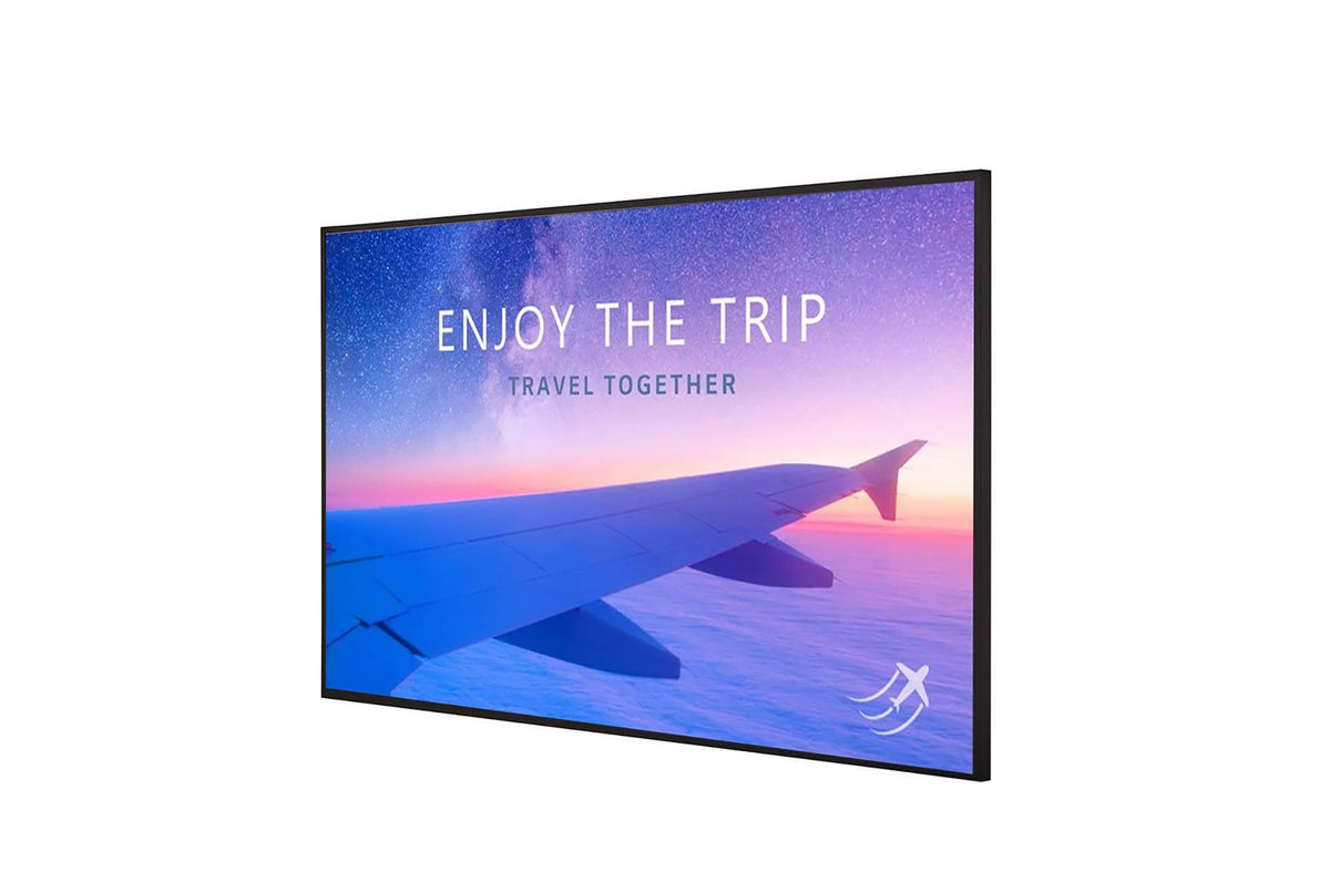 LG 49UH7N-E: 49 Inch UHD Signage Display with Advanced Security - side profile view (1 of 2)