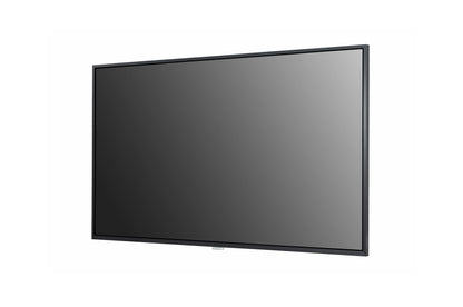 LG 49UM3DF-B: 49 Inch UHD Signage Display with 30 Degree Tilt Installation - angled view