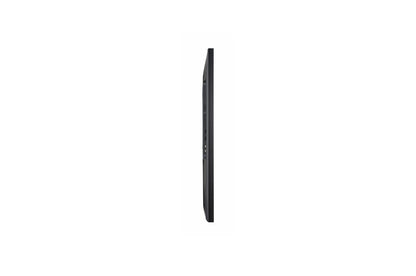 LG 49UM3DF-B: 49 Inch UHD Signage Display with 30 Degree Tilt Installation - side profile view (2 of 2)