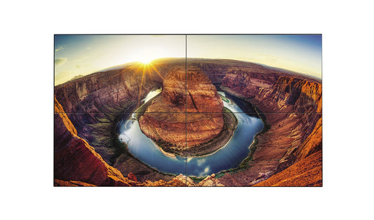 LG 49VM5C: 49 Inch Ultra Narrow Bezel Video Wall Display - front view (1 of 2)