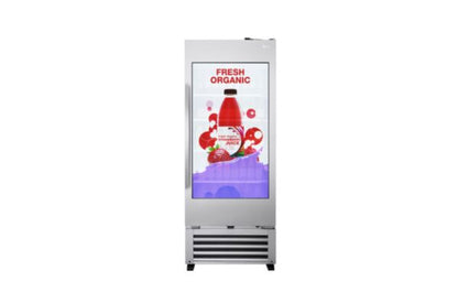 LG 49WEC: Transparent Cooler Display - front view