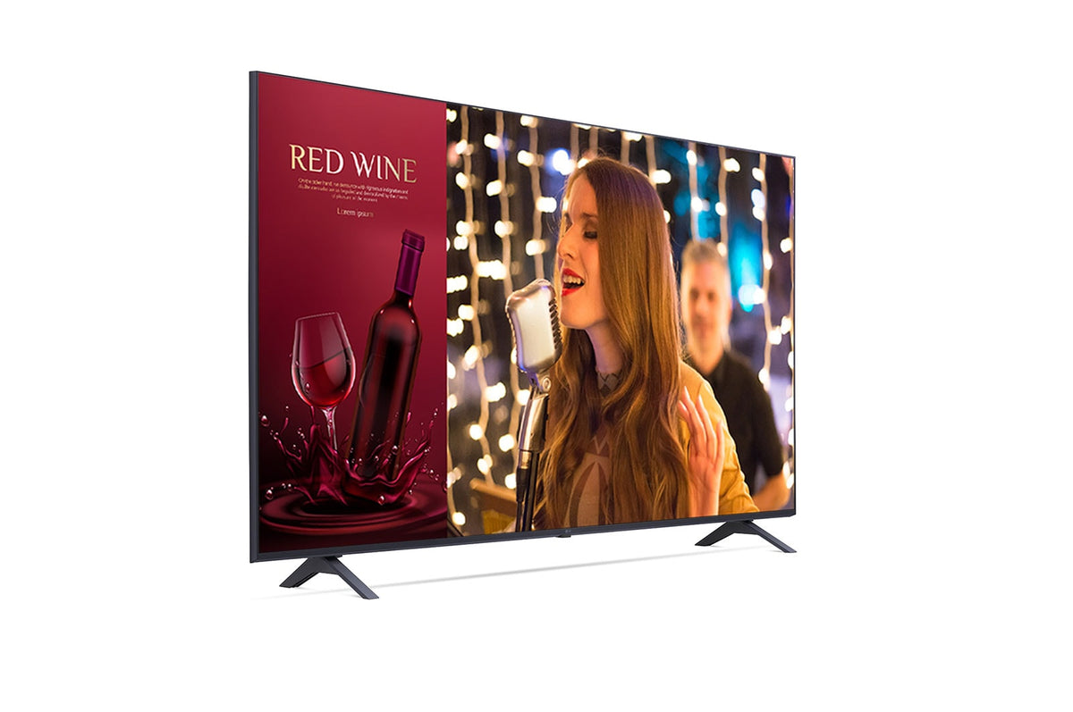 LG 50UR640S: 50 Inch UHD TV Signage Display - angled view (2 of 2)