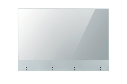 LG 55EW5TK-A: 55 Inch Transparent OLED Touch Signage Display - front view (2 of 2)
