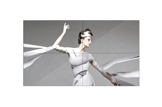 LG 55LV75D: 55 Inch Ultra Narrow Bezel Video Wall Display - front view