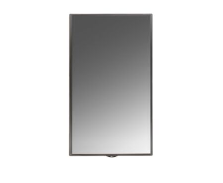 LG 55SE3KB: 55 Inch Slim Essential Standard Signage Display - front view in portrait orientation