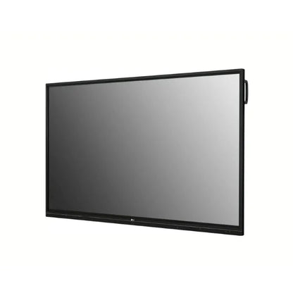 LG 55TR3BG: 55 Inch 4K UHD Interactive Digital Board - angled view (1 of 2)