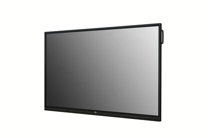 LG 55TR3BG: 55 Inch 4K UHD Interactive Digital Board - side profile view (2 of 2)