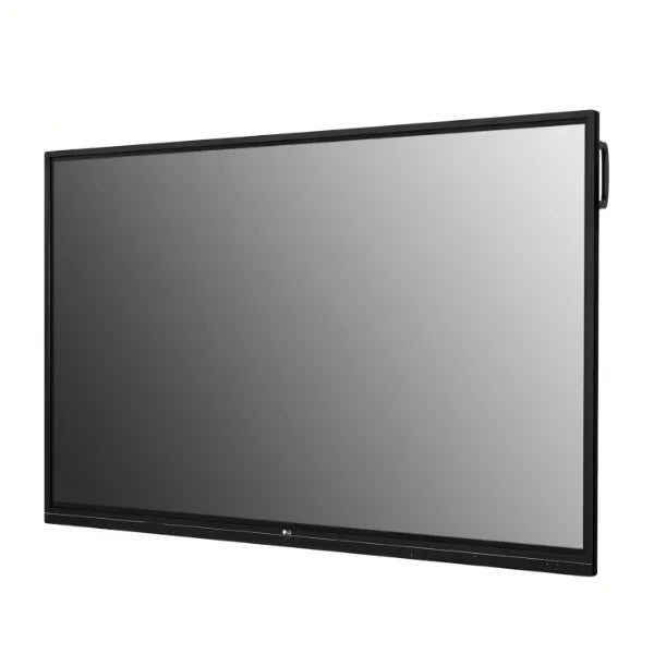 LG 55TR3BG-BX: 55 Inch 4K UHD Interactive Digital Board - angled view (1 of 2)