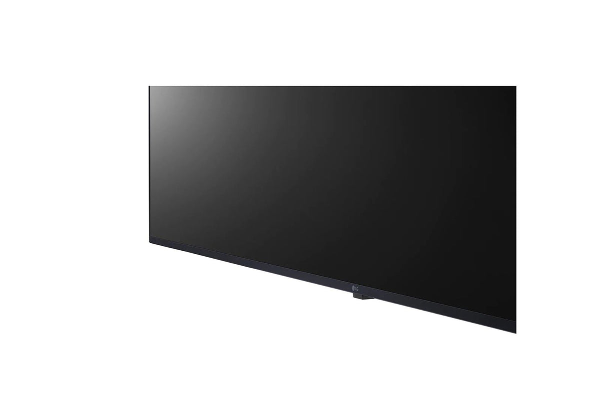 LG 55UL3J: 55 Inch UHD Signage Display with One:Quick Share - angled view