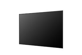 LG 55UM340E: 55 Inch UHD TV Signage with Built-In Speakers - side profile view