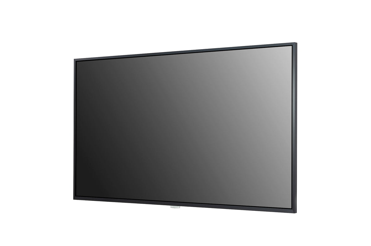 LG 55UM3DG-B: 55 Inch UHD Signage Display with Crestron and Cisco Certification - angled view (1 of 2)