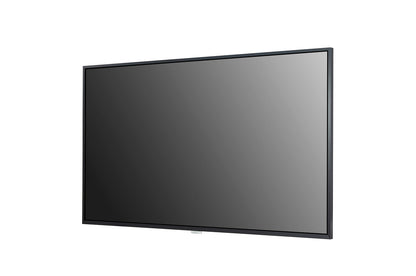 LG 55UM3DG-B: 55 Inch UHD Signage Display with Crestron and Cisco Certification - angled view (1 of 2)