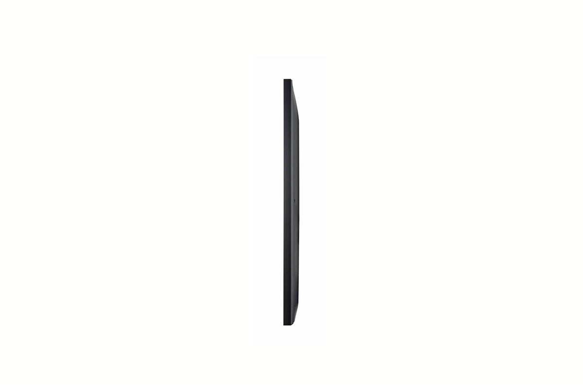 LG 55UM3DG-B: 55 Inch UHD Signage Display with Crestron and Cisco Certification - side profile view