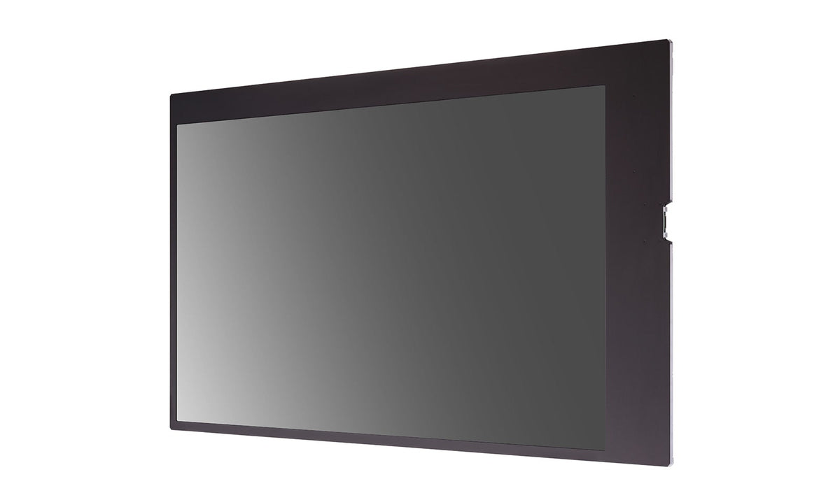 LG 55WFB: 55 Inch Transparent Digital Signage Display - angled view (1 of 2)