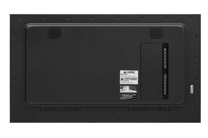 LG 55XE3P-B: 55 Inch Touch Outdoor Display with Anti-Discoloration Technology - rear view