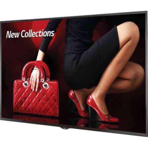 LG 65UH5CB: 65 Inch 4K Digital Signage Display - front view with on-screen content (2 of 2)