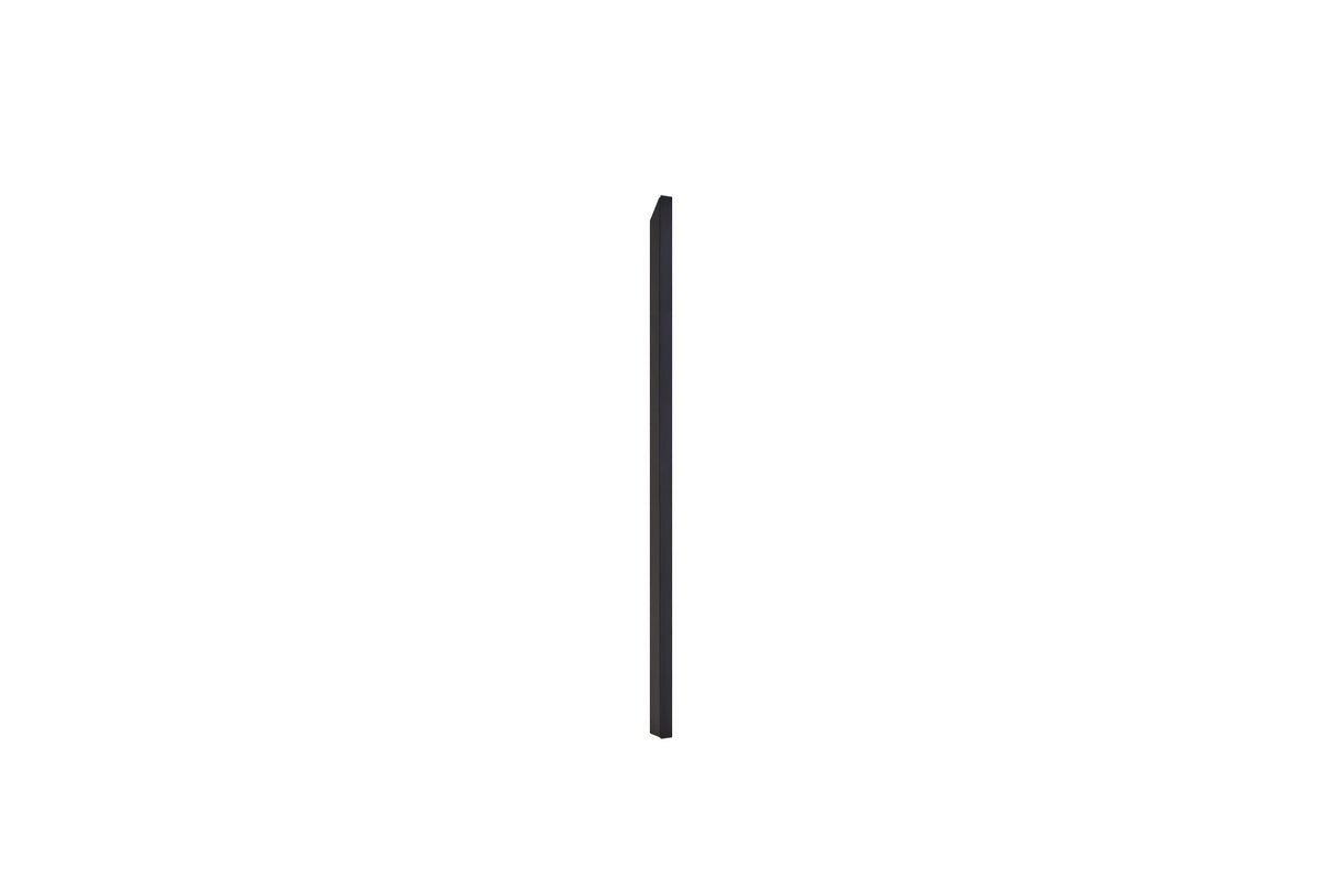 LG 65UH5Q-E: 65 Inch Slim Bezel UHD Signage Display with LG Shield Security - side profile view (2 of 2)