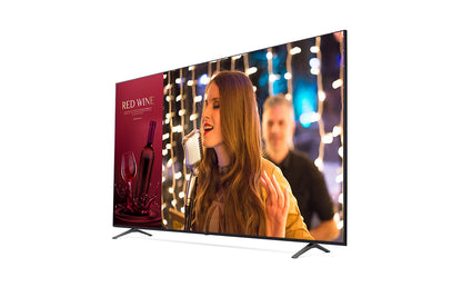 LG 65UR640S: 65 Inch UHD TV Signage Display - side profile view (1 of 2)