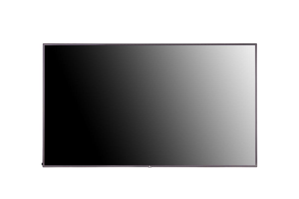 LG 75UH5F-H: 75 Inch Non-Glare UHD Signage Display with Crestron and Cisco Certification - front view